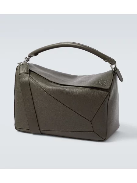 Geantă Loewe din piele verde