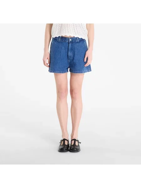 Σορτς Carhartt WIP W Lova Short Blue Stone Washed S μπλε
