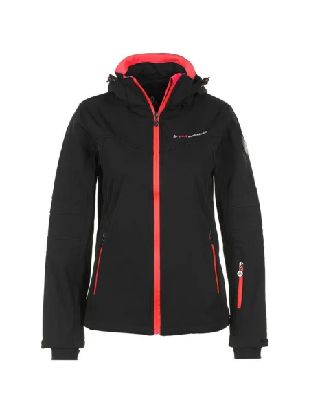 Geacă Peak Mountain softshell negru
