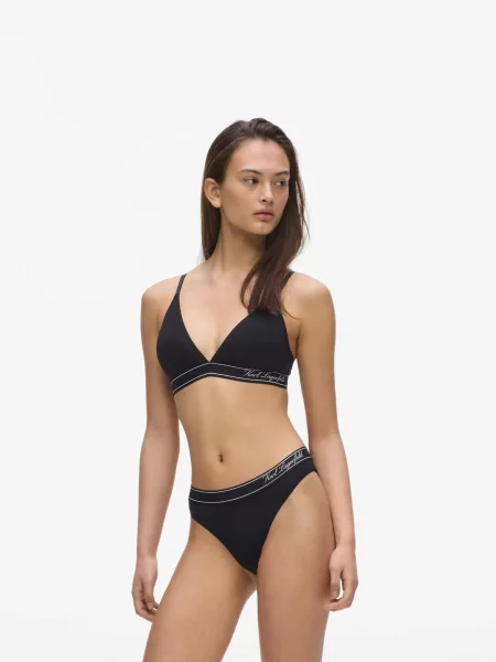 Karl Lagerfeld Slip negru alb