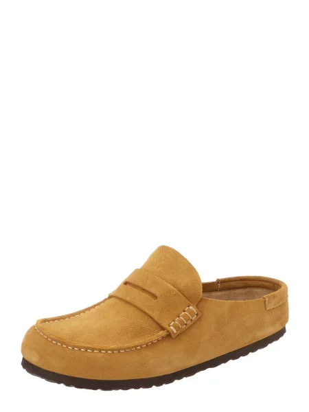 BIRKENSTOCK Saboți Naples Wrapped pueblo maro