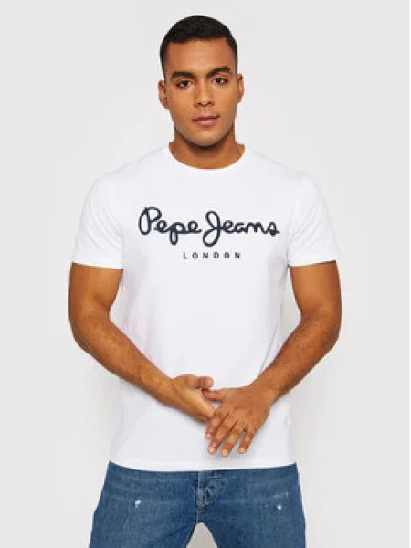 Pepe Jeans Tricou Original alb