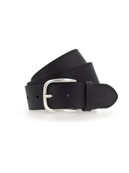 MUSTANG Curea / argintiu negru