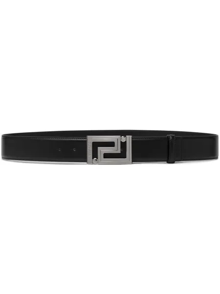 Curea Versace din piele negru