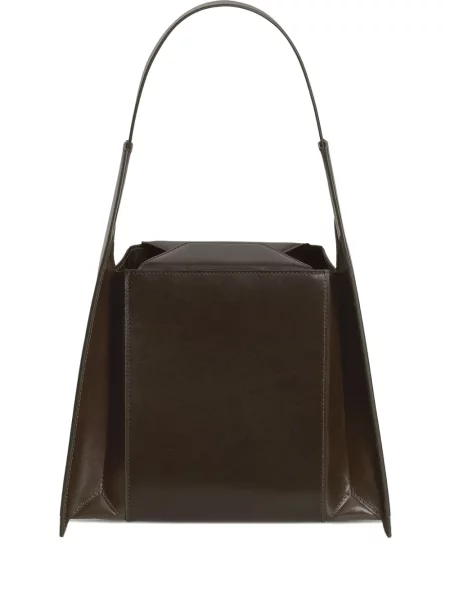 Geanta de piele Merryl Tielman din piele maro