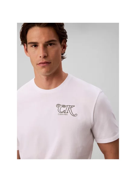 Tričko Calvin Klein Jeans biela