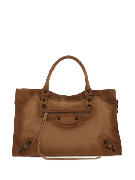 Geantă shopper Balenciaga maro