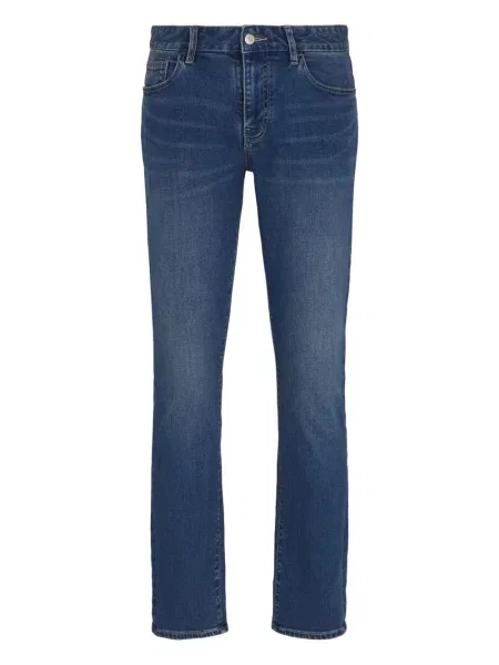 Blugi Armani Exchange cu 5 buzunare albastru