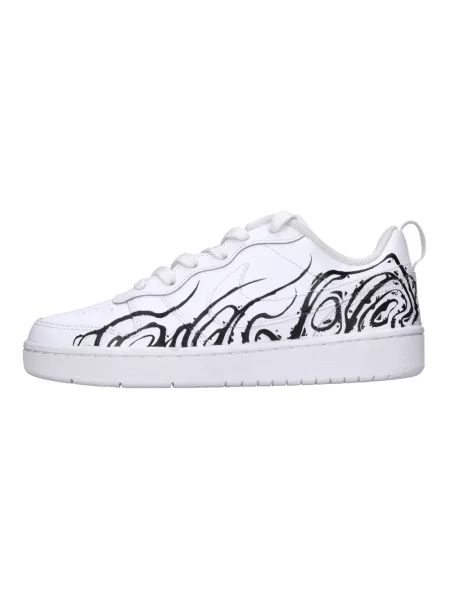 Sneakersy Seddys skórzane białe