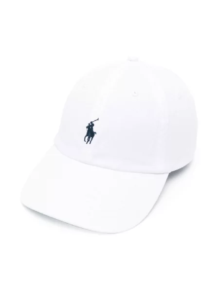 Czapka z daszkiem Polo Ralph Lauren biała