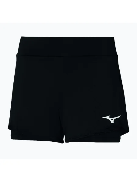 Pantaloni scurți pentru femei Mizuno Flex W black negru