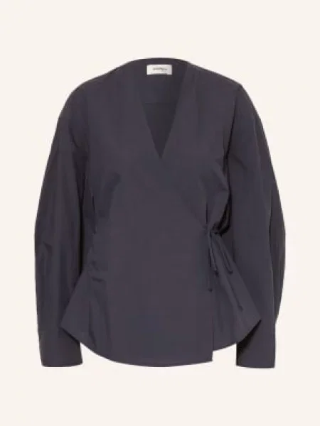 Ottod'ame Spodnie Bootcut braun granatowe