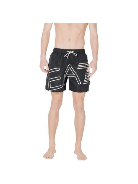 Pantaloni scurți Ea7 negru