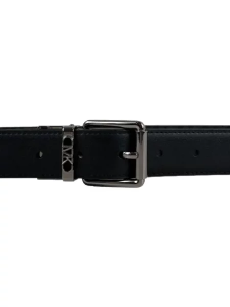 Reversibil curea Michael Kors cu autograf negru