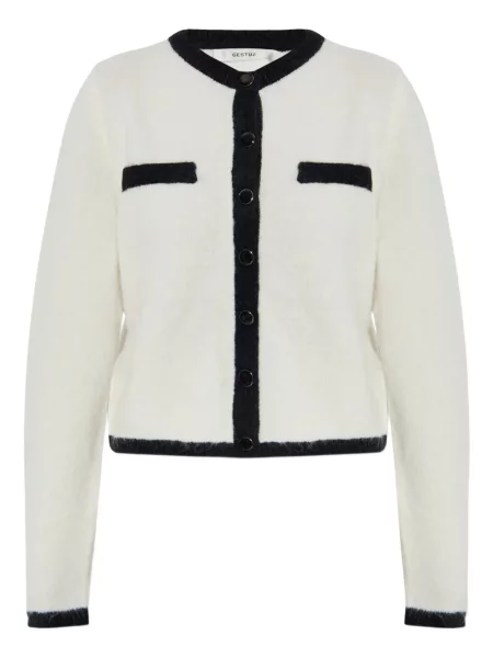 Cardigan Gestuz alb
