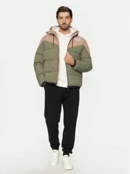 Emporio Armani Vatovaná bunda PNDOZ zelená