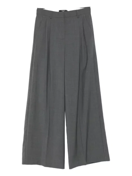 Pantaloni Weekend Max Mara plisate gri
