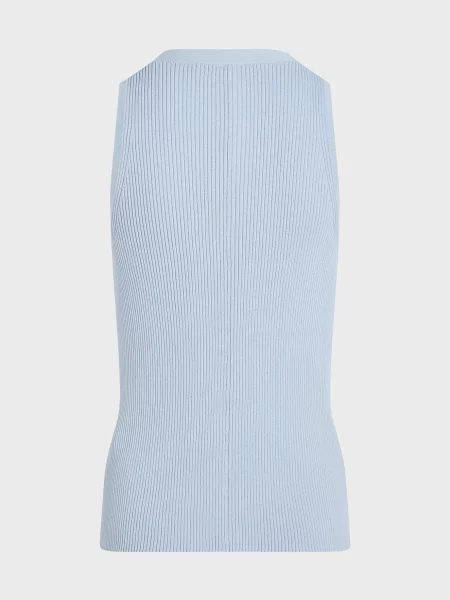 Жилет Karl Lagerfeld з автографом блакитний