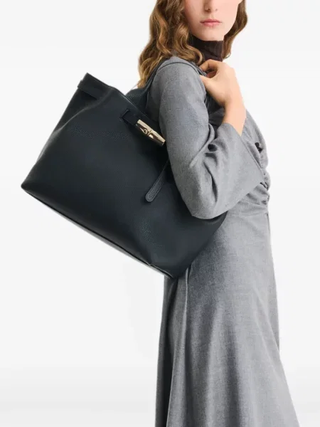 Geantă shopper Longchamp negru