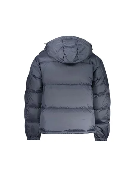 Tommy Jeans kurtka puchowa granatowy zimowa niebieska