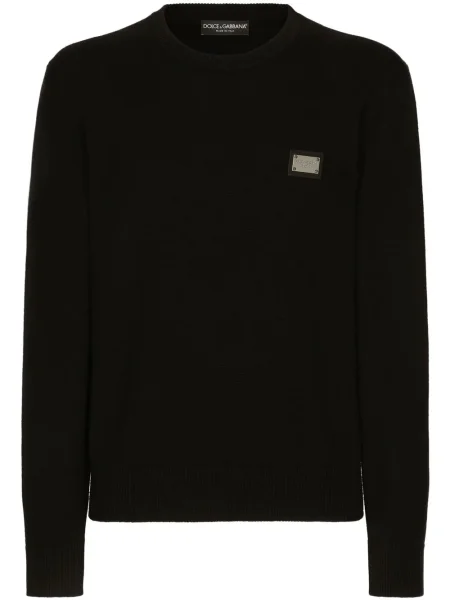 Pulover Dolce & Gabbana tricotate negru