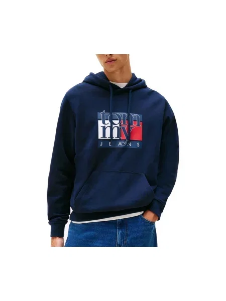 Dukserice Tommy Hilfiger plava