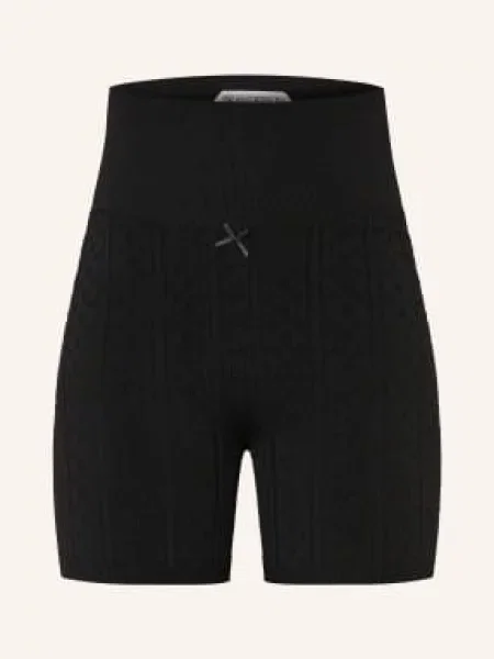 Jw Anderson Szorty Z Dzianiny schwarz czarne