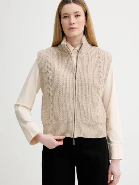 G-Star pulover de lână călduros bej