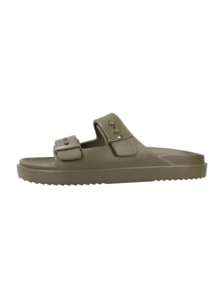 Pantofi Tommy Hilfiger verde