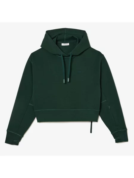 Lacoste Bluza Z Kapturem Lacoste zielona