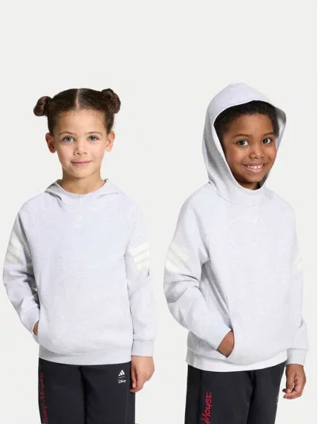 Adidas Μπλούζα Disney Mickey Mouse Sweatshirt γκρι