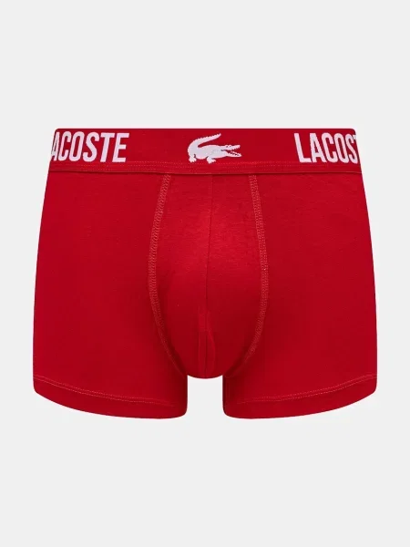 Lacoste boxeralsó 3 db piros