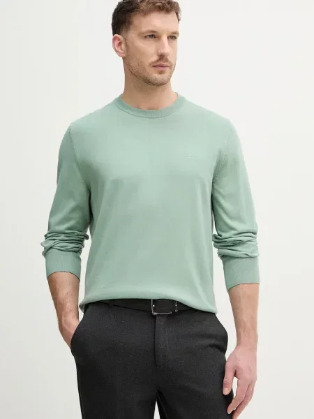 BOSS sweter Upacas-L zielony