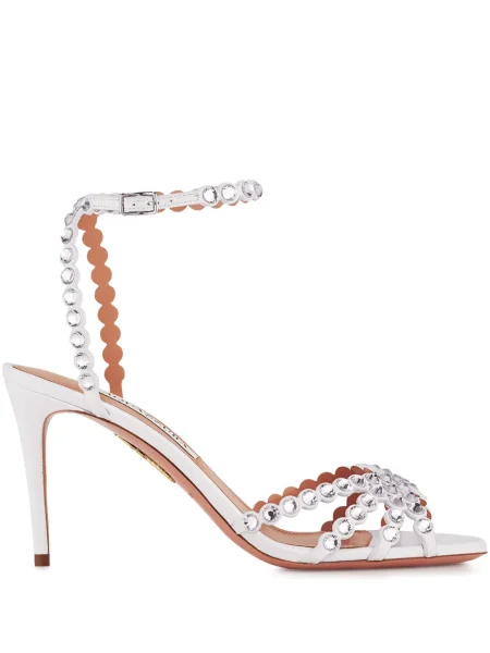 Sandale Aquazzura alb
