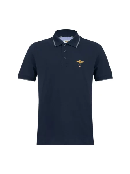 Koszulka polo Aeronautica Militare niebieska