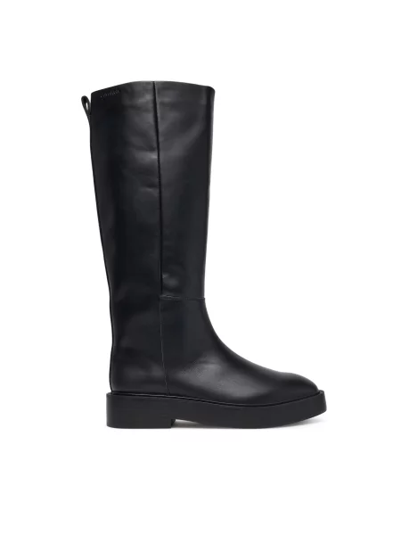 Zimske čizme Calvin Klein Conc Welt High Boot Lth crna