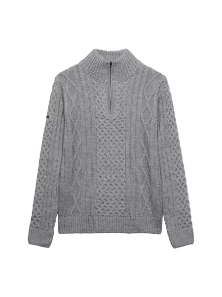 Superdry & Co Pulover JACOB' gri