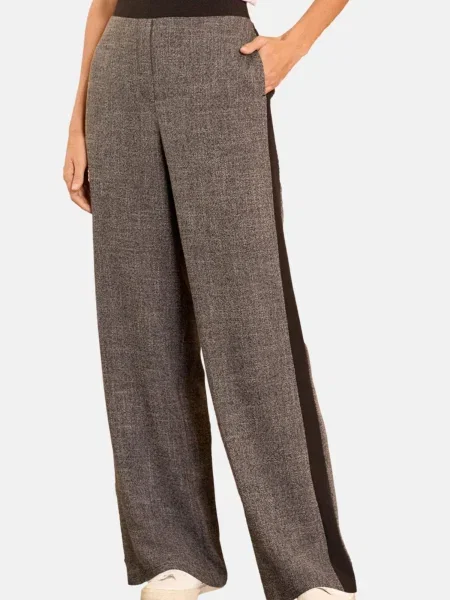 Love & roses Pantaloni închis gri