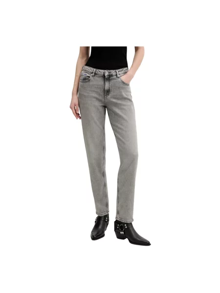 Mom jeans Karl Lagerfeld szare