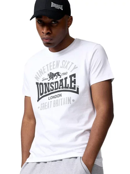 Футболка Lonsdale KILCHOAN білий