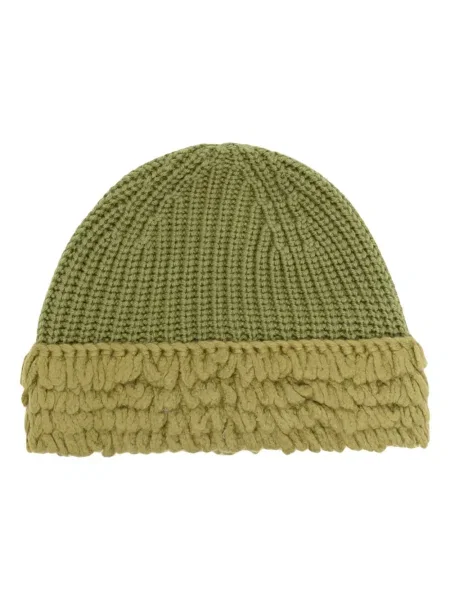 Căciulă Moncler de lână verde