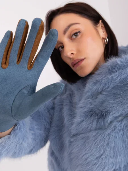 Mănuși Fashionhunters gri