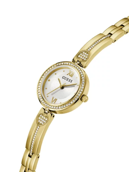 Ceas Guess de cristal alb