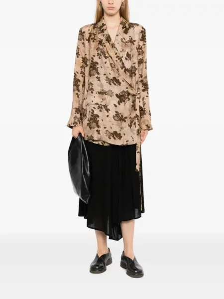 Geacă Uma Wang cu model floral cu imagine plic