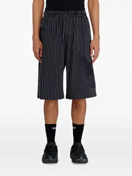 Pantaloni scurți Diesel negru