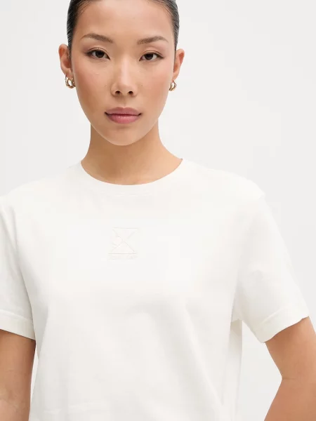 Póló Calvin Klein bézs