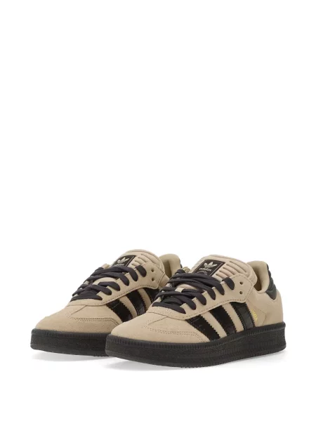 Pantaloni cargo Adidas cu dungi clasici alergare negru