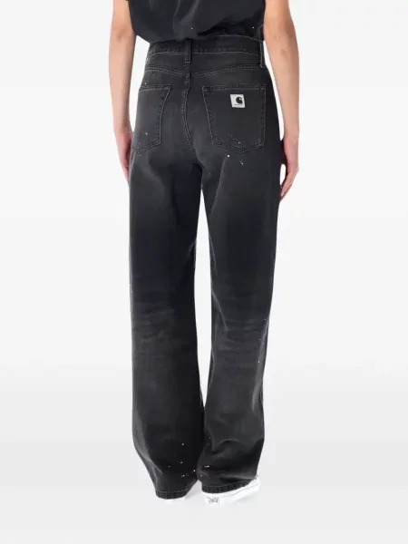 Blugi drepți Carhartt Wip gri