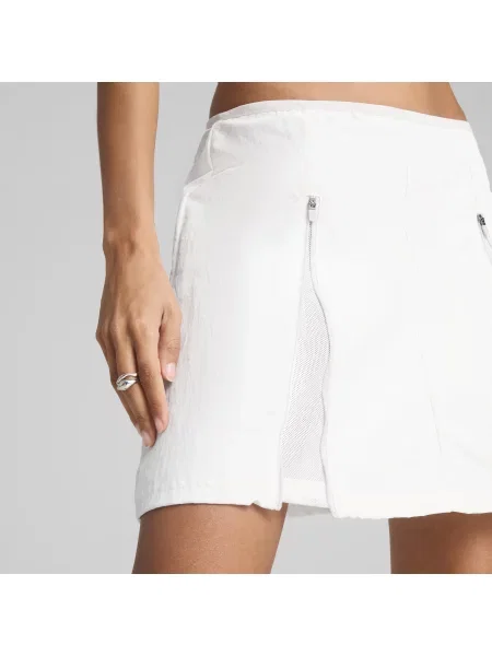 Puma Spódnica trapezowa Dare To biały