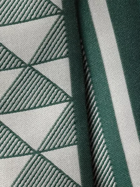 Fular Prada de mătase verde